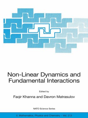 cover image of Non-Linear Dynamics and Fundamental Interactions